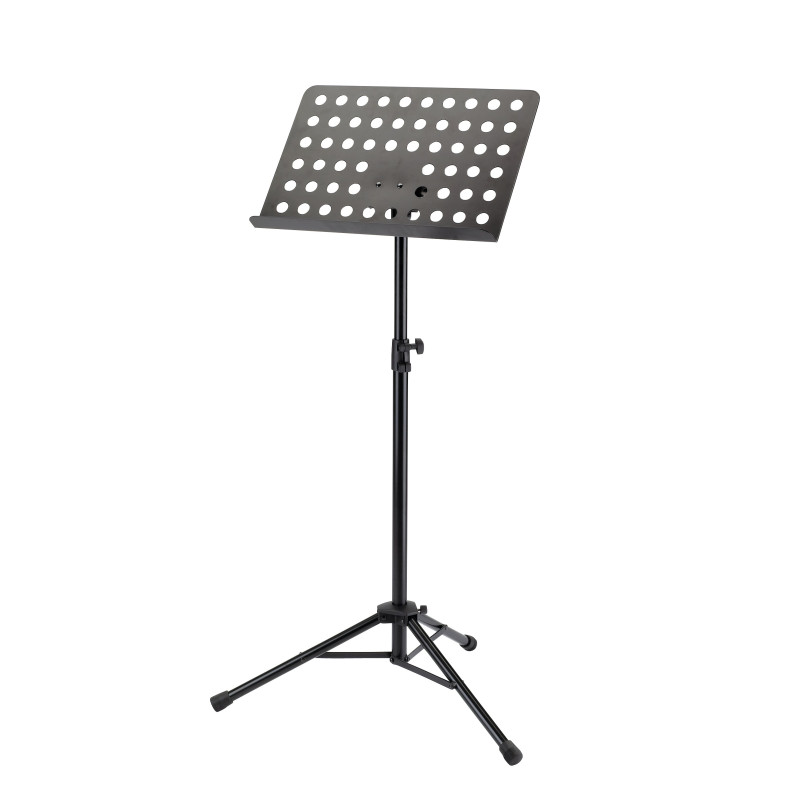K&M ORCHESTRA MUSIC SRTANDBLACK W. PERFORATEF PLAT