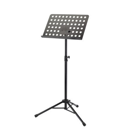 K&M ORCHESTRA MUSIC SRTANDBLACK W. PERFORATEF PLAT